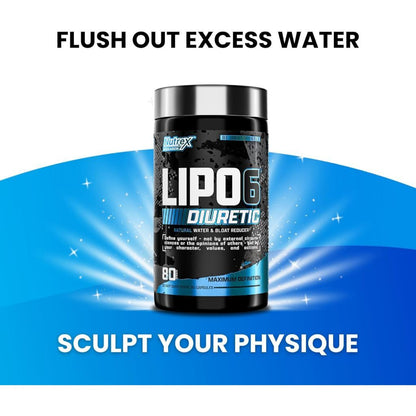 USA Supplements | Nutrex Research, LIPO-6 Diuretic ( Weight Management )