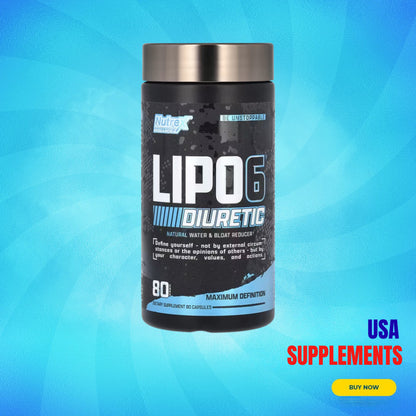 USA Supplements | Nutrex Research, LIPO-6 Diuretic ( Weight Management )