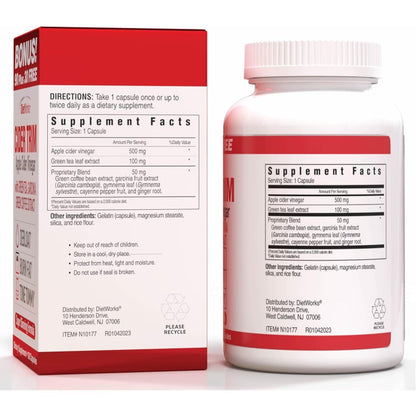 USA Supplements | DietWorks, Cider Trim, Apple Cider Vinegar ( Supports Digestive Health )