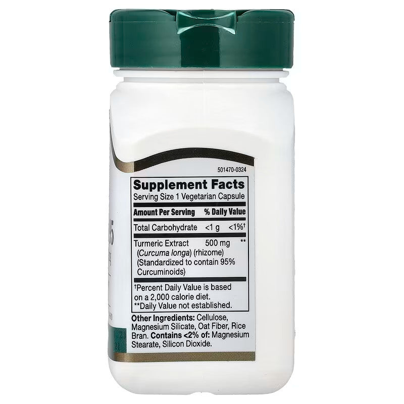USA Supplements | 21st Century, Curcumin 95 ( Supports Joint Health )