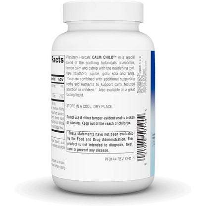 USA Supplements | Planetary Herbals, Calm Child™, 150 Tablets ( Supports a Calm and Relaxed Mood )