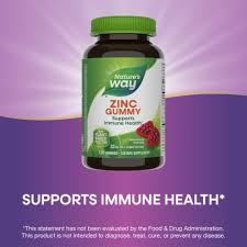 Nature's Way, Zinc Gummy ( Supports Immune Health )