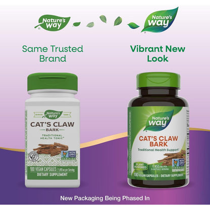 Nature's Way, Cat's Claw Bark ( Immune Support & Antioxidant Properties )
