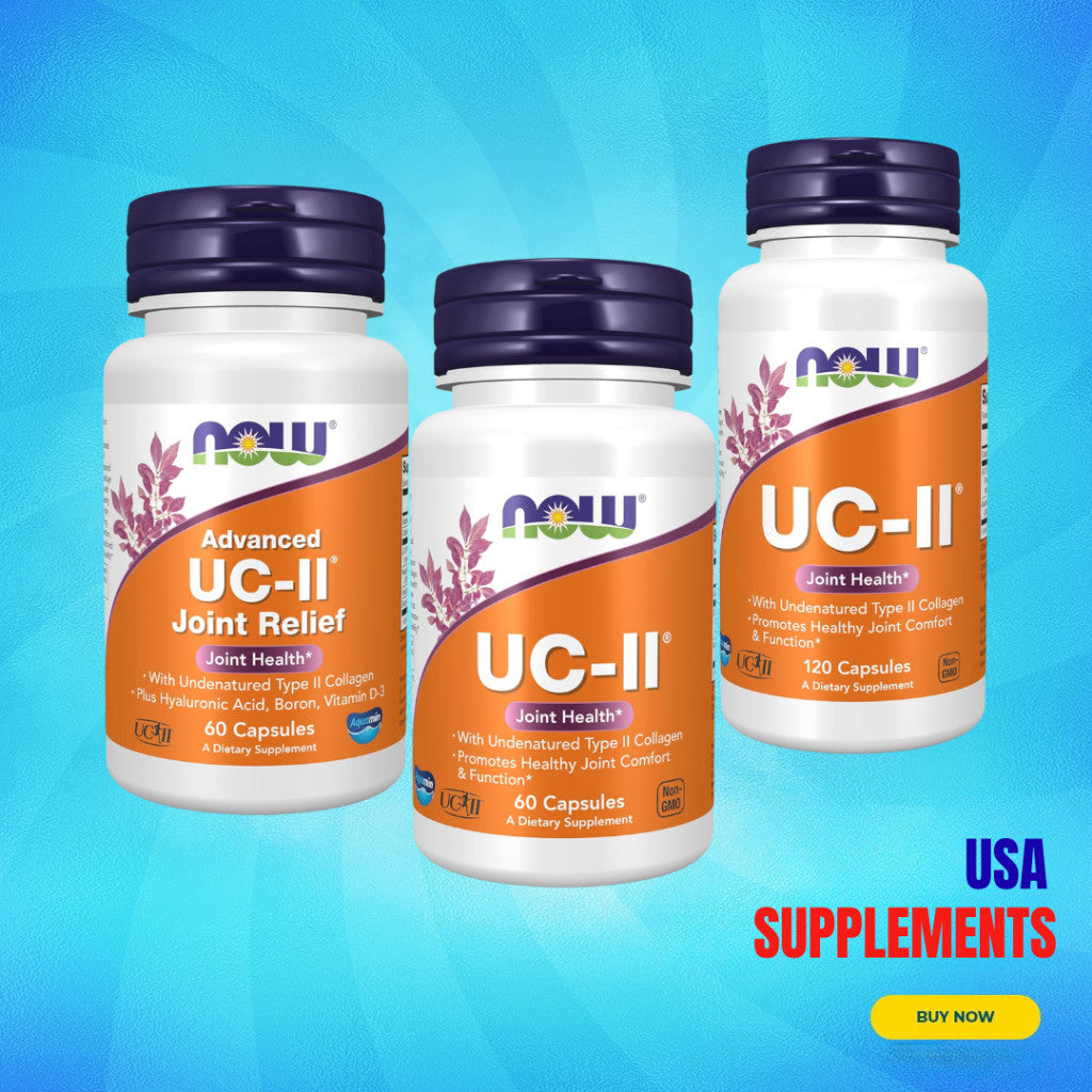 USA Supplements | NOW Foods, UC-II ( Joint Comfort & Mobility )