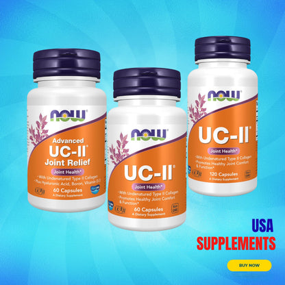 USA Supplements | NOW Foods, UC-II ( Joint Comfort & Mobility )