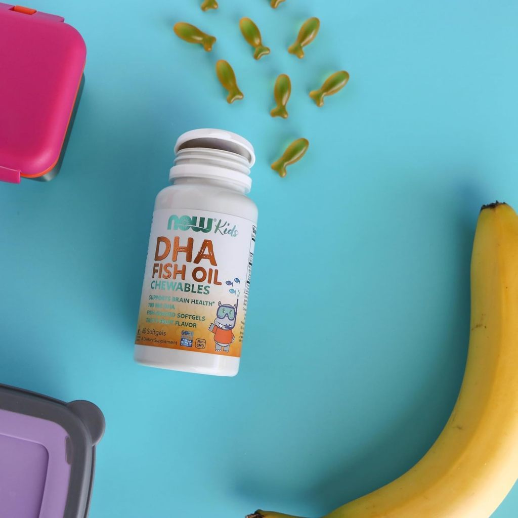 USA Supplements | NOW Foods, Kid's DHA Fish Oil Chewables ( Brain & Cognitive Support )