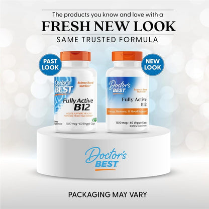 USA Supplements | Doctor's Best, Fully Active B12 ( Supports Energy Metabolism )