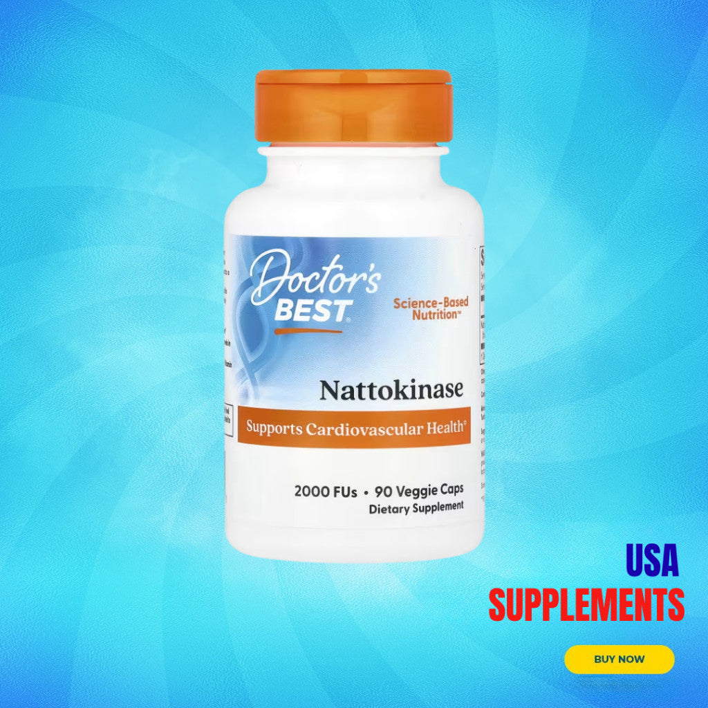 USA Supplements | Doctor's Best, Nattokinase ( Cardiovascular & Circulation Support )