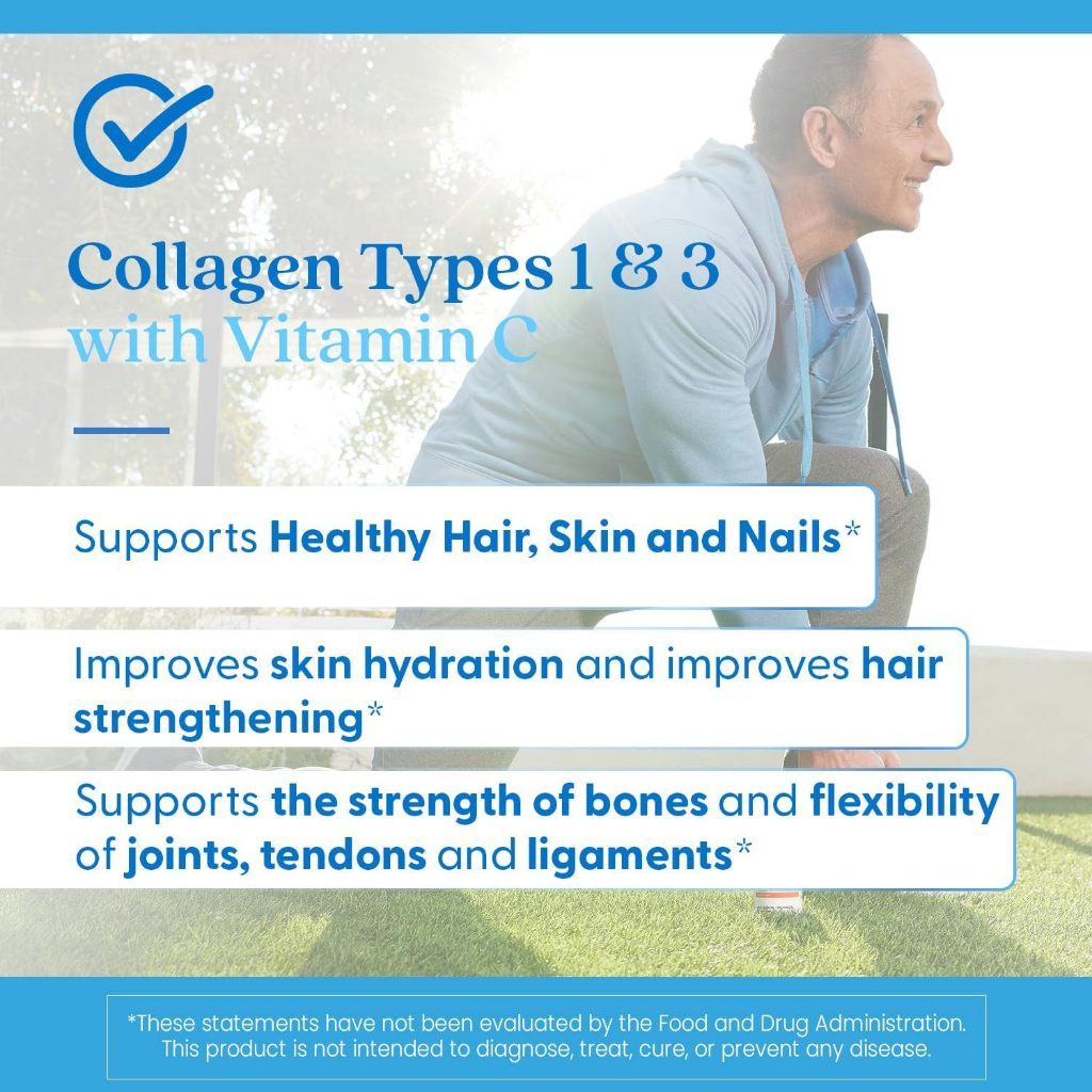 USA Supplements | Doctor's Best, Collagen Types 1 & 3 with Vitamin C ( Skin Health & Appearance )