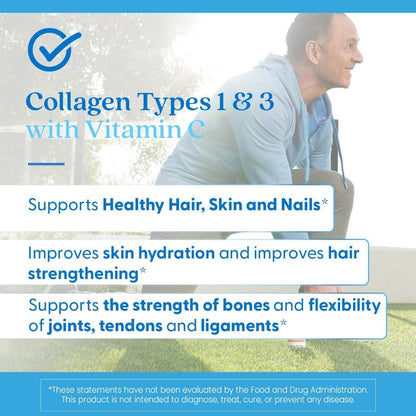 USA Supplements | Doctor's Best, Collagen Types 1 & 3 with Vitamin C ( Skin Health & Appearance )