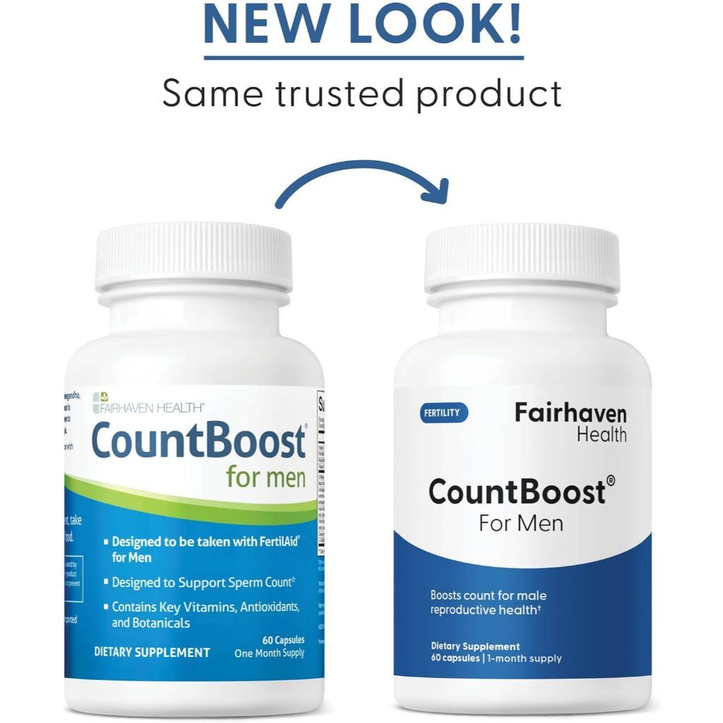 USA Supplements | Fairhaven Health, MotilityBoost, CountBoost & FertilAid ( Men's Health )