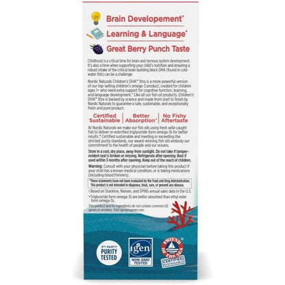 USA Supplements | Nordic Naturals, Children's DHA™ Xtra, 2 fl oz ( Supports Brain Development )