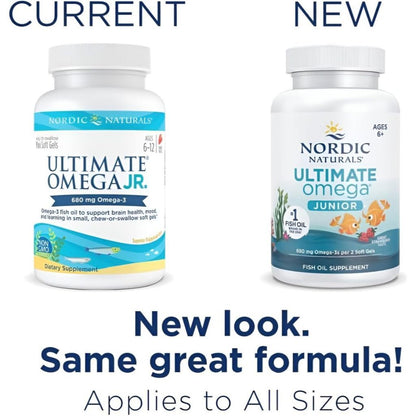 USA Supplements | Nordic Naturals, Ultimate Omega® Junior ( Supports Brain Development )