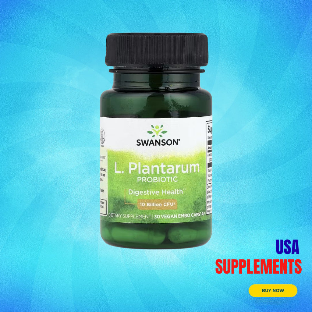 USA Supplements | Swanson, L. Plantarum Probiotic ( Digestive Support )