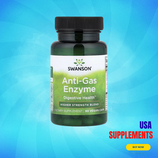 USA Supplements | Swanson, Anti-Gas Enzyme ( Digestive Health )