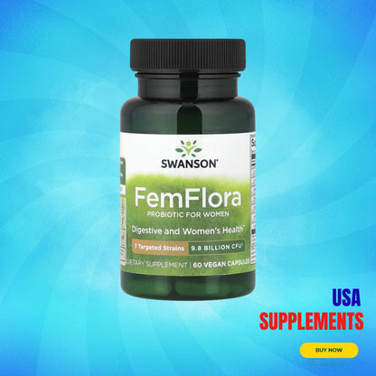 USA Supplements | Swanson, FemFlora ( Supports Digestive Health )