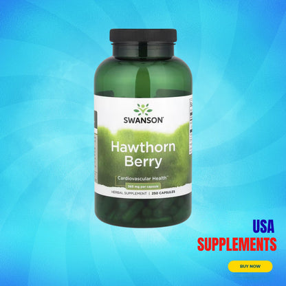 USA Supplements | Swanson, Hawthorn Berry ( Cardiovascular Health )