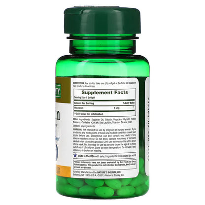 USA Supplements | Nature's Bounty, Melatonin ( Promotes Relaxation & Sleep )