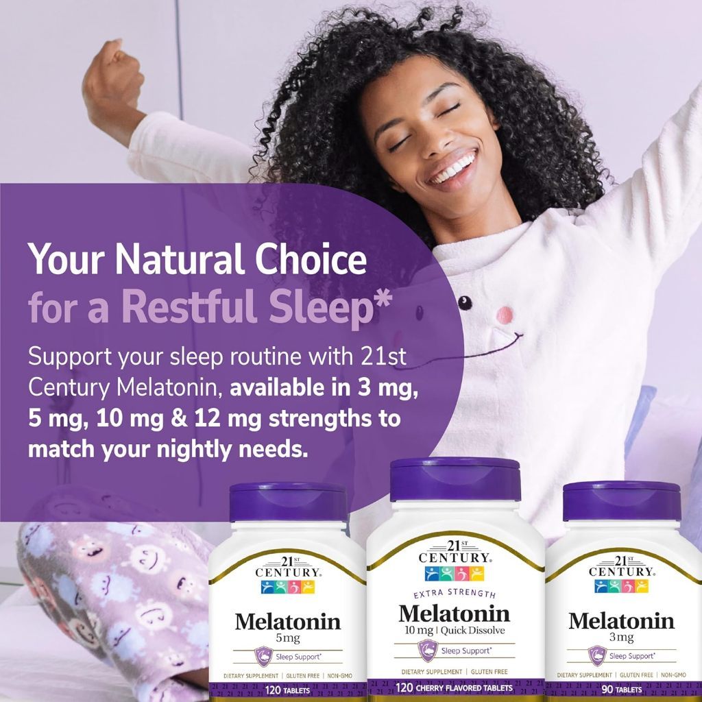 USA Supplements | 21st Century, Melatonin ( Sleep Support )