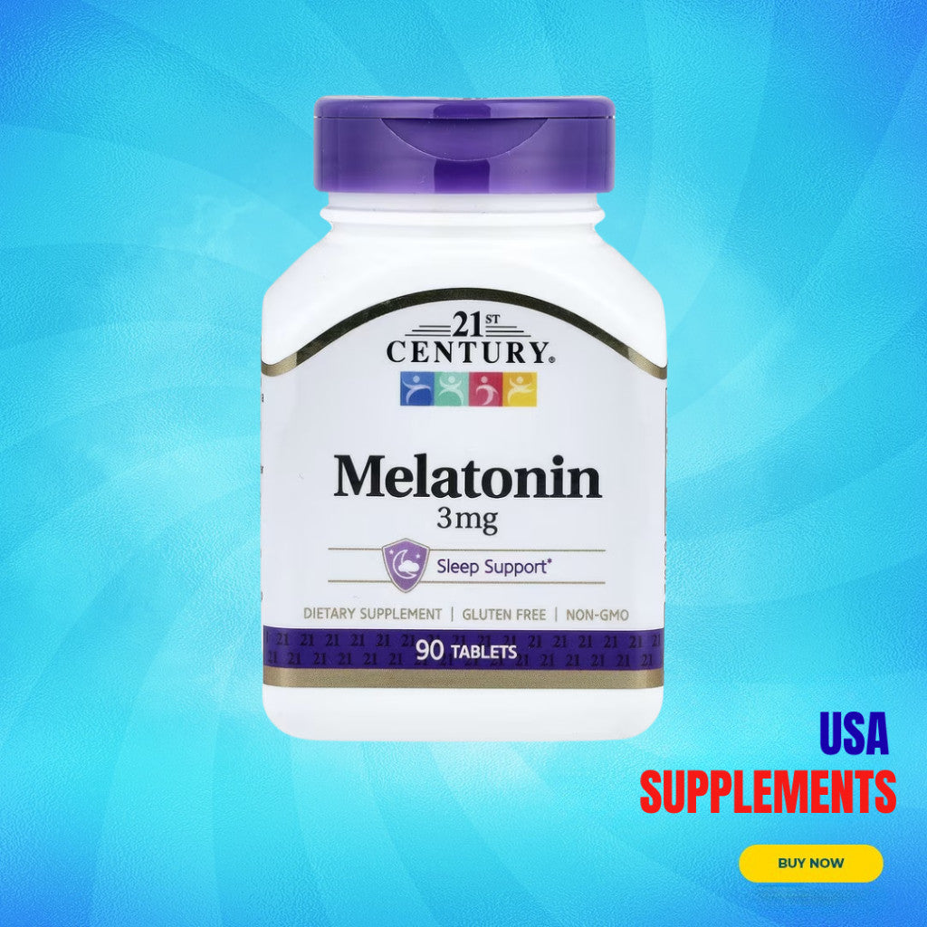 USA Supplements | 21st Century, Melatonin ( Sleep Support )