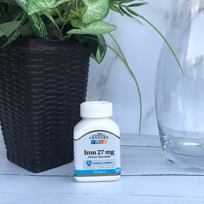 USA Supplements | 21st Century, High-Potency Iron ( Supports Healthy Iron Levels )
