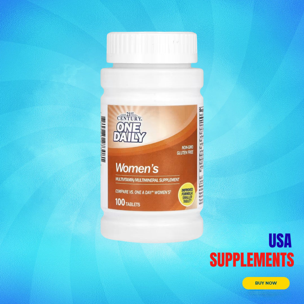 USA Supplements | 21st Century, One Daily, Women's, 100 Tablets ( Supports Immune System )