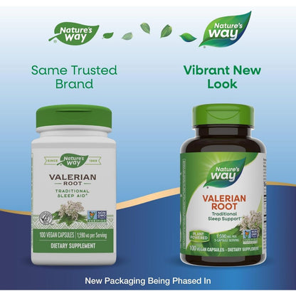 Nature's Way, Valerian Root ( Supports Restful Sleep & Soothes Headaches & Tension )