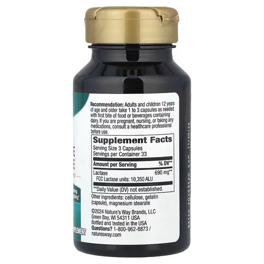 Nature's Way, Lactose Defense ( Reduces Digestive Discomfort )