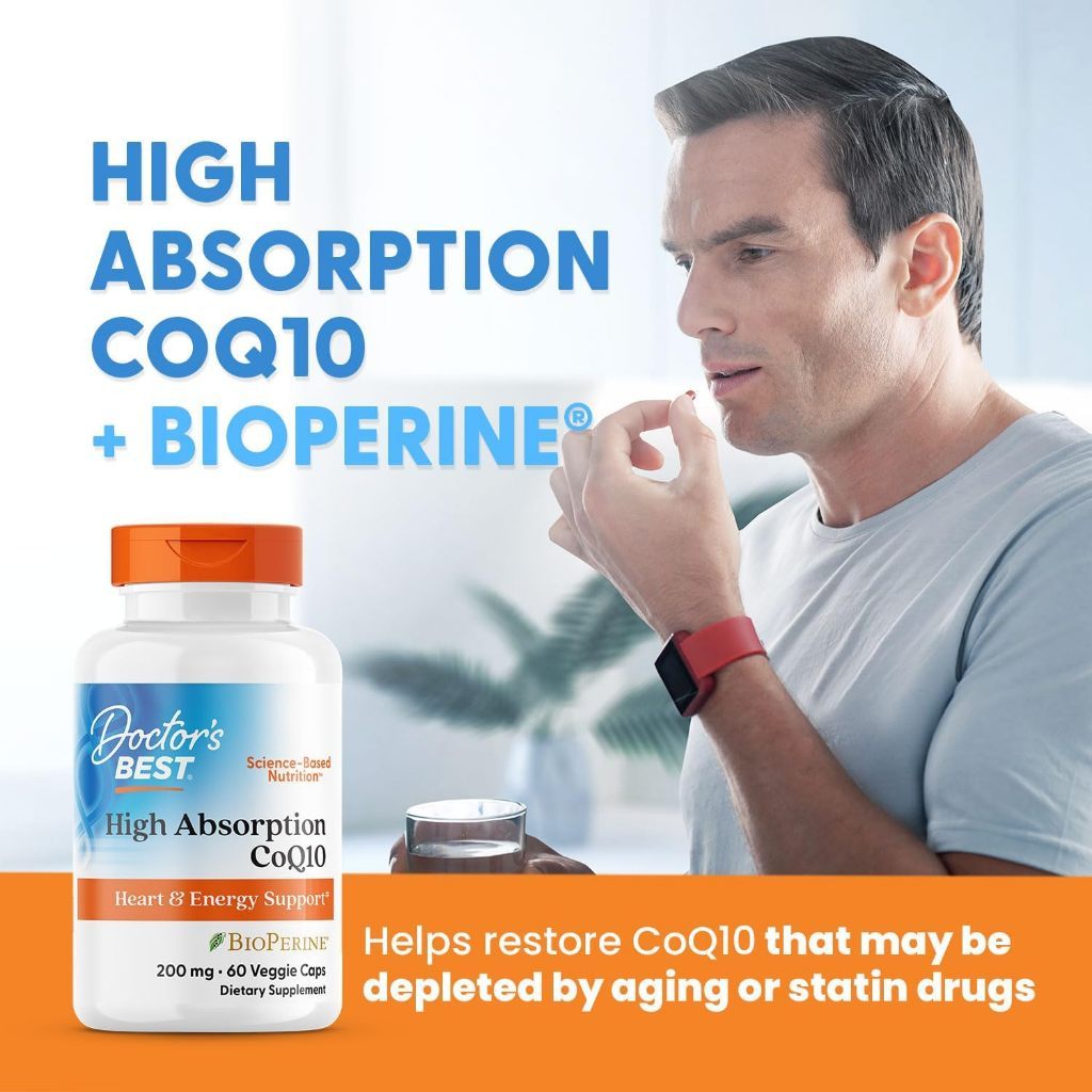 USA Supplements | Doctor's Best, High Absorption CoQ10, Softgels ( Heart Health Support )