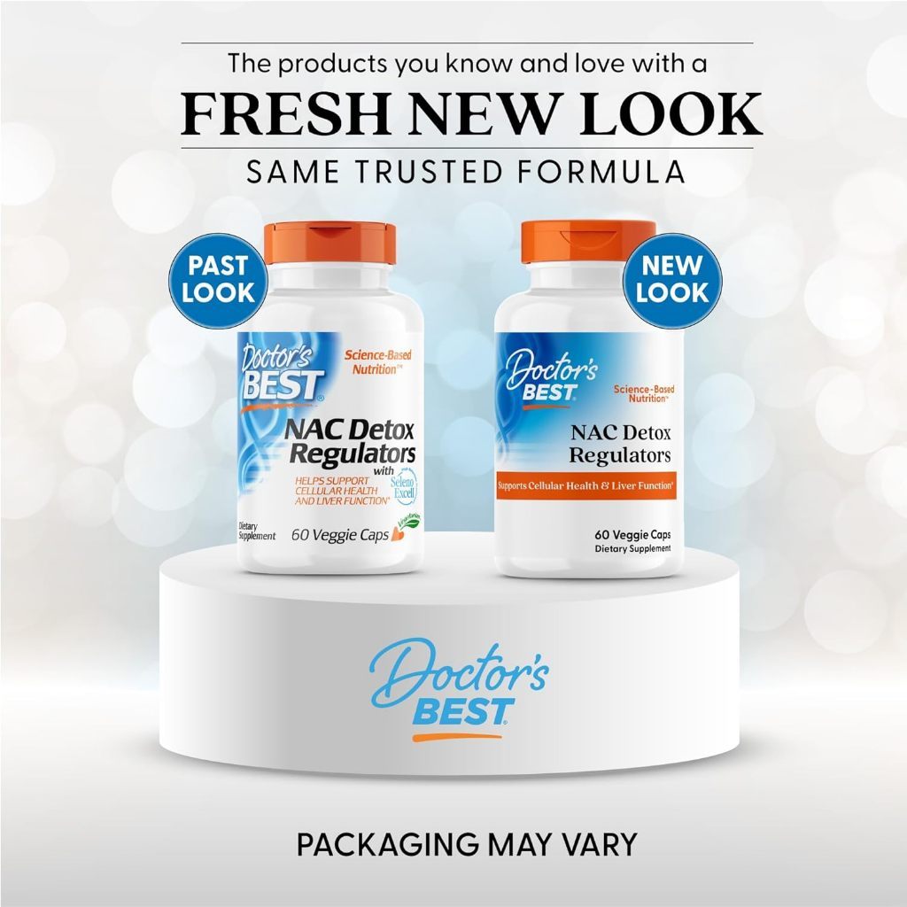USA Supplements | Doctor's Best, NAC Detox Regulators ( Supports Antioxidant Defense )