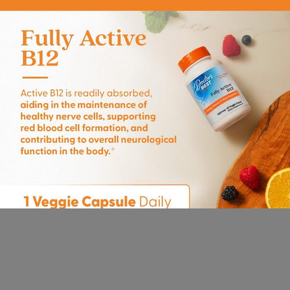 USA Supplements | Doctor's Best, Fully Active B12 ( Supports Energy Metabolism )