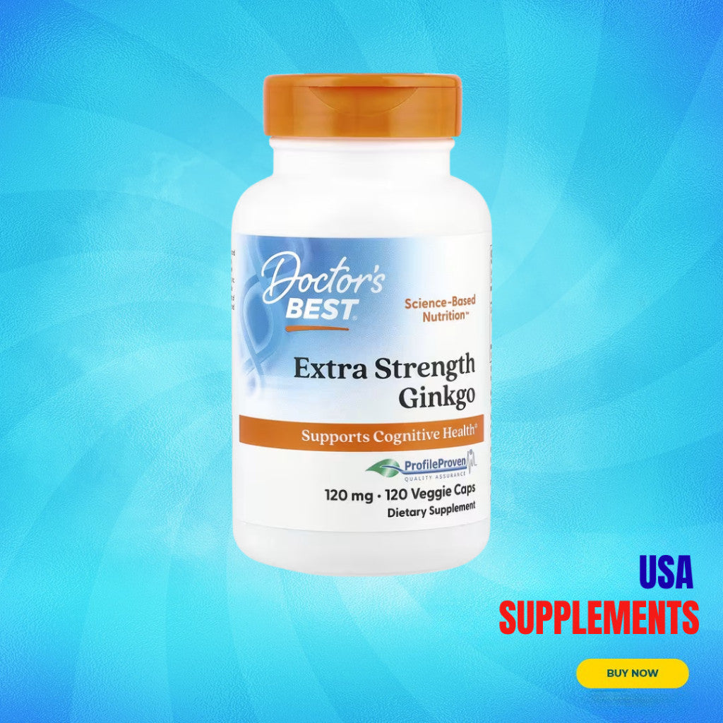 USA Supplements | Doctor's Best, Extra Strength Ginkgo ( Cognitive Support )