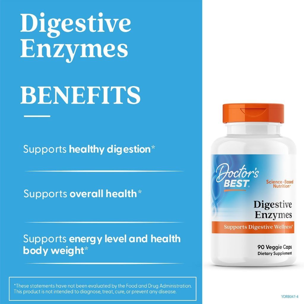 USA Supplements | Doctor's Best, Digestive Enzymes ( Improved Digestion )