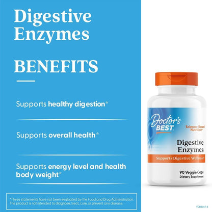 USA Supplements | Doctor's Best, Digestive Enzymes ( Improved Digestion )
