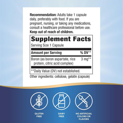 USA Supplements | Nature's Way, Boron Complex ( Supports Strong Bones )