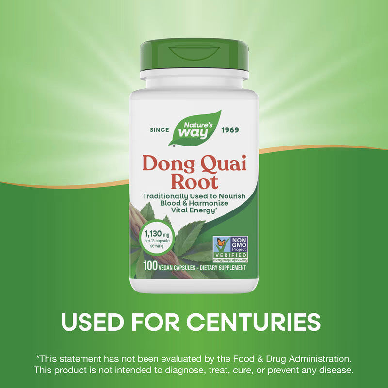USA Supplements | Nature's Way, Dong Quai Root ( Supports Women’s Hormonal Balance )