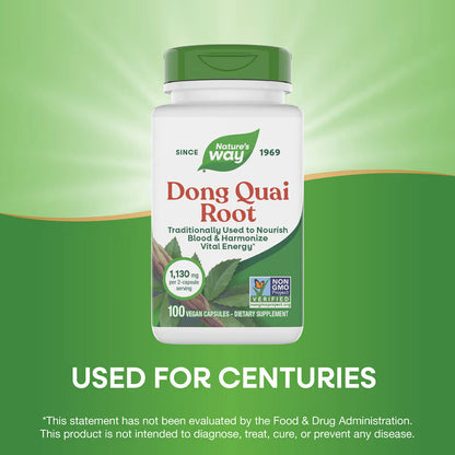 USA Supplements | Nature's Way, Dong Quai Root ( Supports Women’s Hormonal Balance )