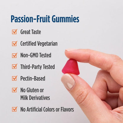 USA Supplements | Nordic Naturals, Vitamin D3 5000,  Passion Fruit, 30 Gummies ( Bone Health )