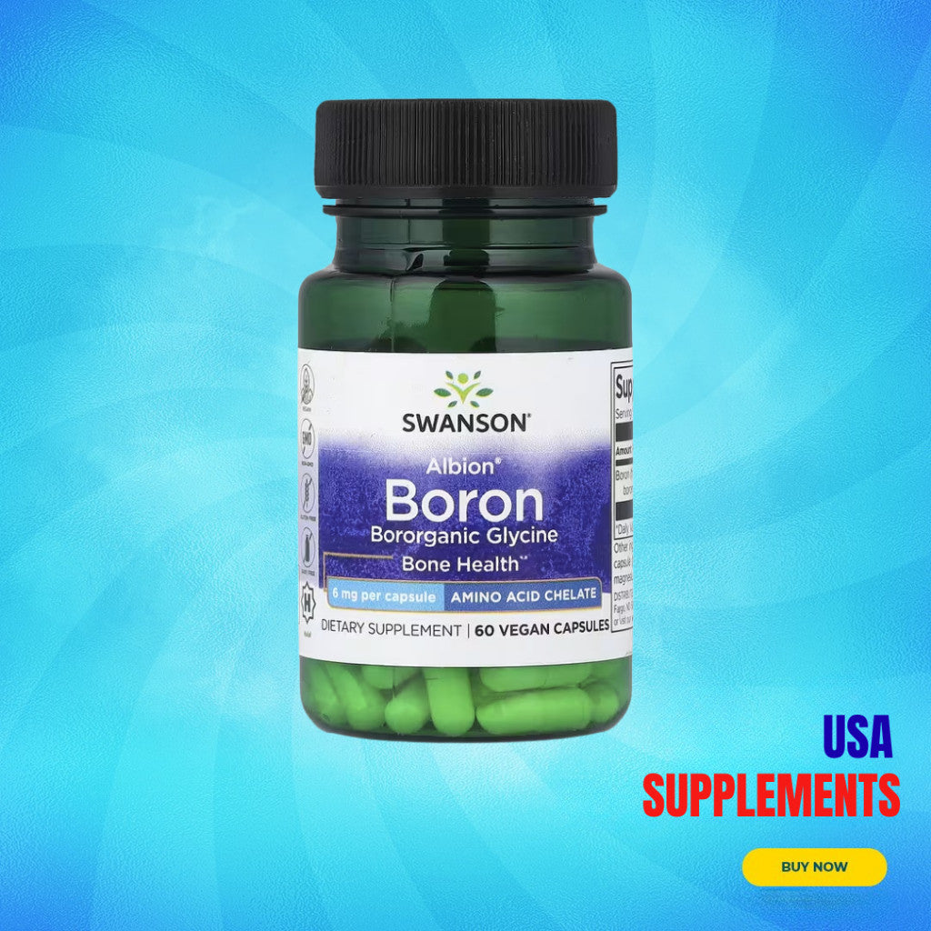 USA Supplements | Swanson, Albion® Boron ( Bone Health Support )