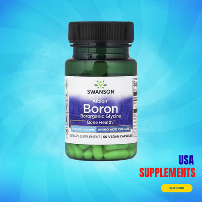 USA Supplements | Swanson, Albion® Boron ( Bone Health Support )