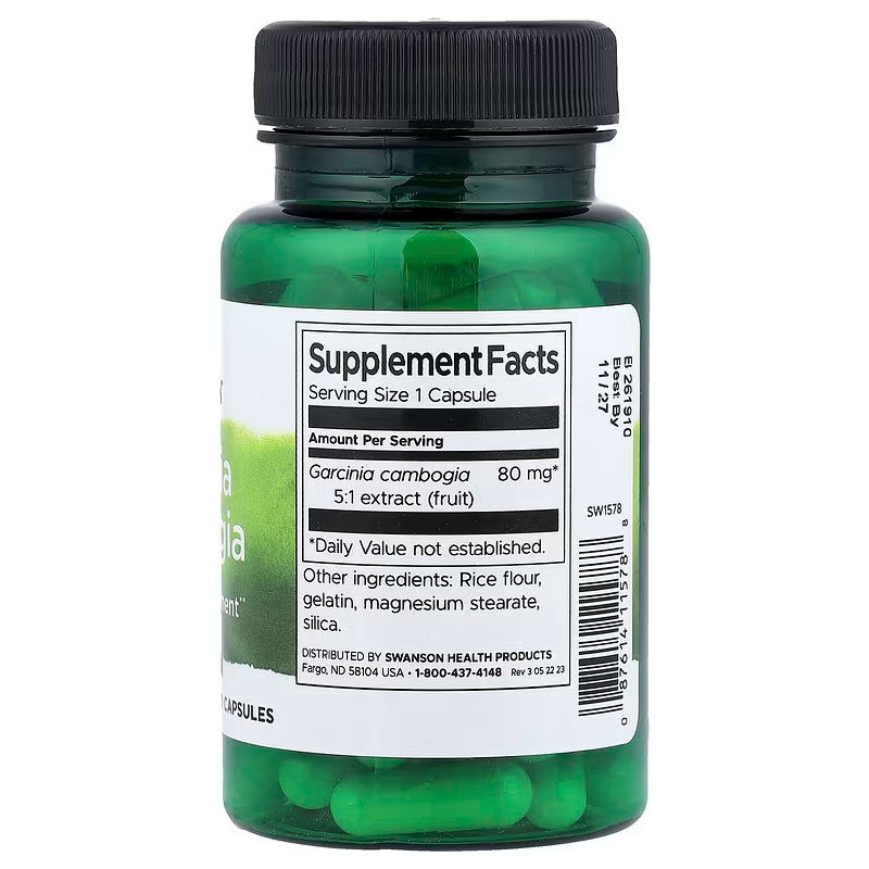 USA Supplements | Swanson, Garcinia Cambogia ( Appetite Support )