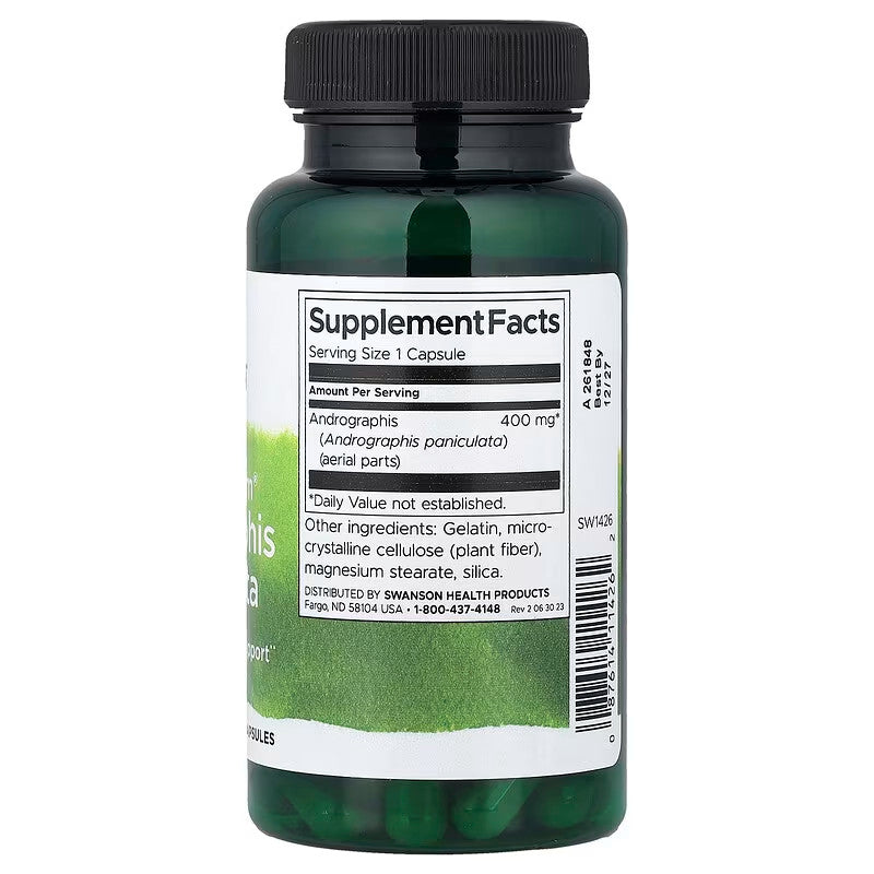 USA Supplements | Swanson, Full Spectrum® Andrographis Paniculata ( Immune Support )