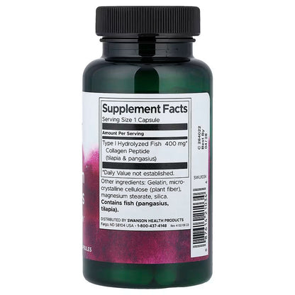 USA Supplements | Swanson, Marine Collagen Peptides ( Skin and Joint Health )