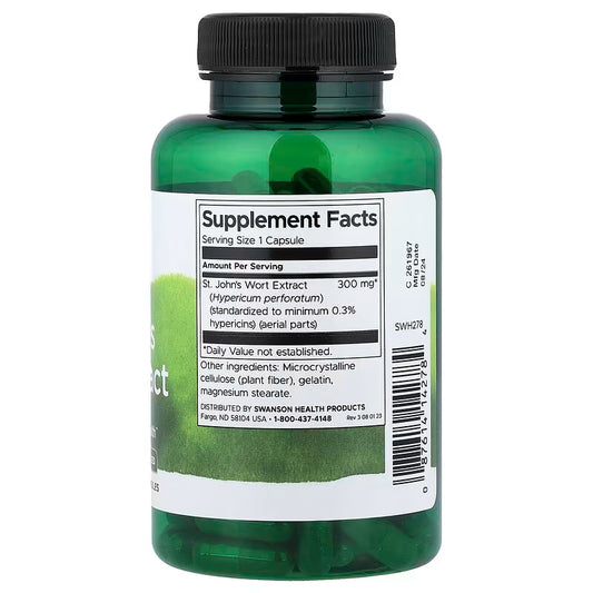 USA Supplements | Swanson, St. John's Wort Extract ( Mental and Emotional Health )