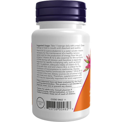 USA Supplements | NOW Foods, B-12, 2,000 mcg, 100 Loz ( Supports Energy Production )