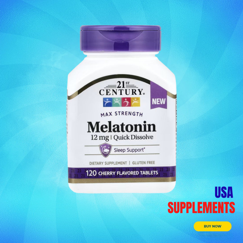USA Supplements | 21st Century, Melatonin ( Sleep Support )