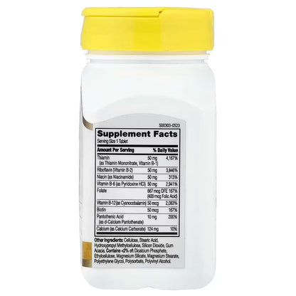 USA Supplements | 21st Century, B-50 Complex ( Energy Support )