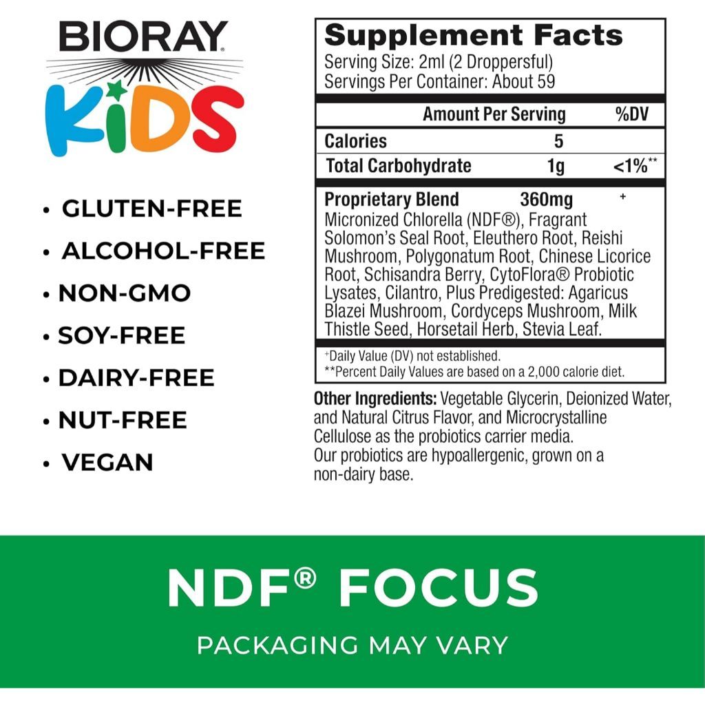 USA Supplements | Bioray, Kids, 4 fl oz, 118 ml ( Supports Digestive Comfort and Regularity )