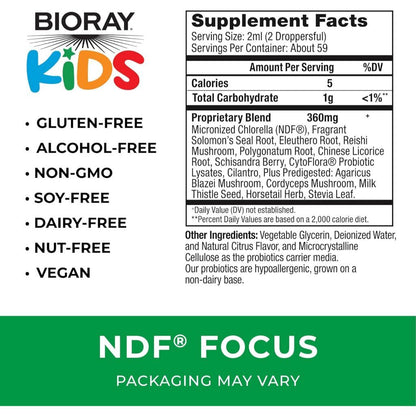 USA Supplements | Bioray, Kids, 4 fl oz, 118 ml ( Supports Digestive Comfort and Regularity )