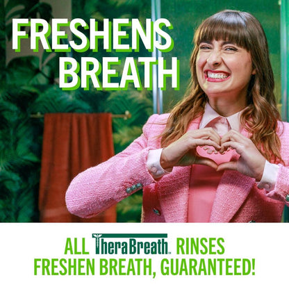 USA Supplements | TheraBreath, Fresh Breath Oral Rinse ( Long‑Lasting Fresh Breath )
